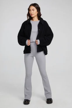 Chaser Brand Bolt Shadow Black Jacket Cheap