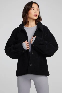 Chaser Brand Bolt Shadow Black Jacket Cheap