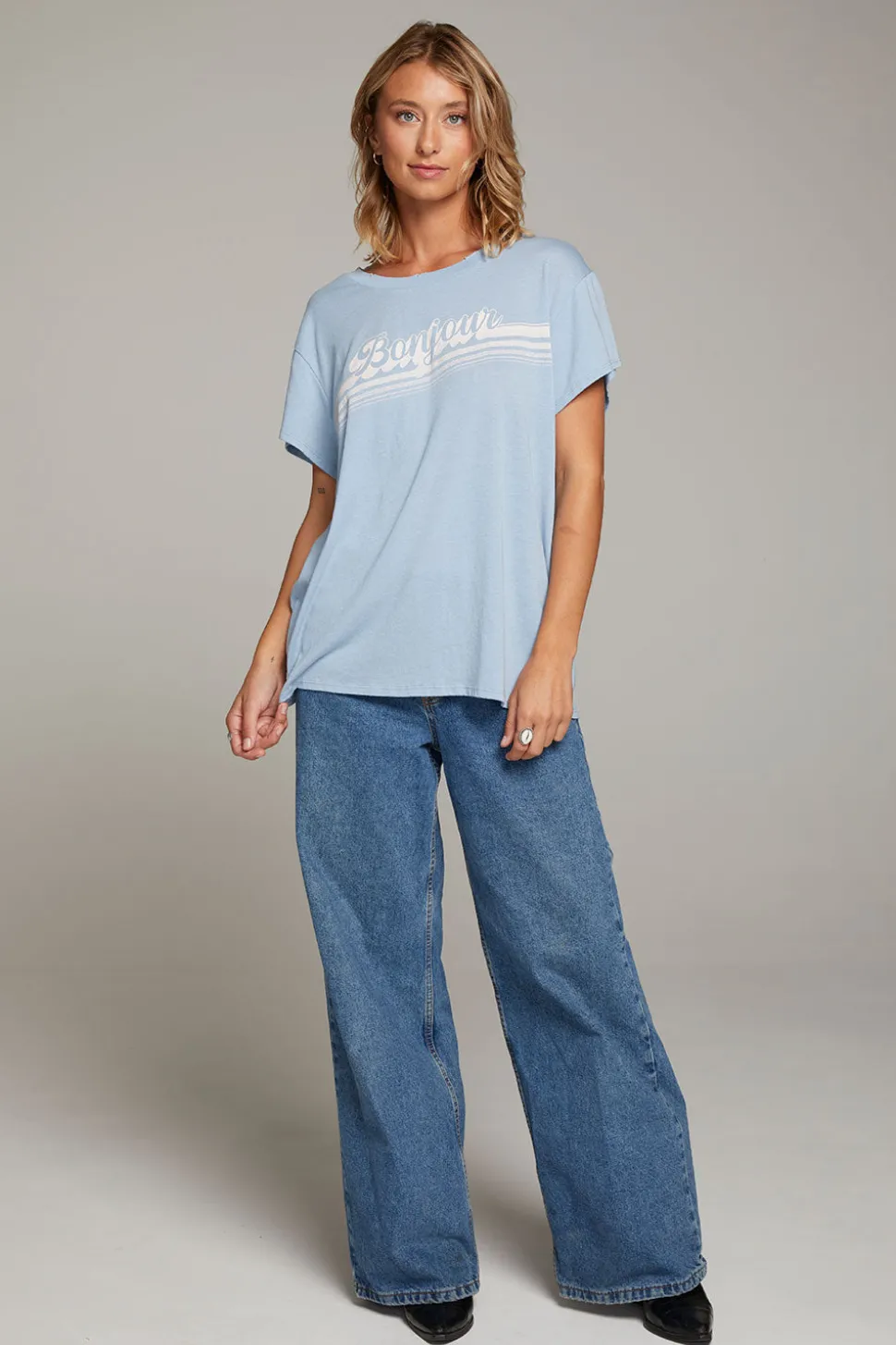 Chaser Brand Bonjour Tee Clearance