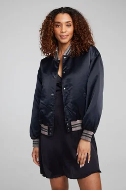 Chaser Brand Boulevard Shadow Black Bomber Best