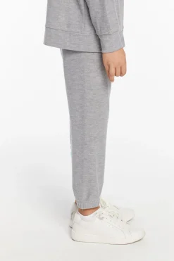 Chaser Brand Boys Heather Grey No Side Seam Jogger With Strapping Sale