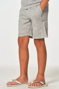Chaser Brand Boys Linen French Terry Beach Shorts Fashion