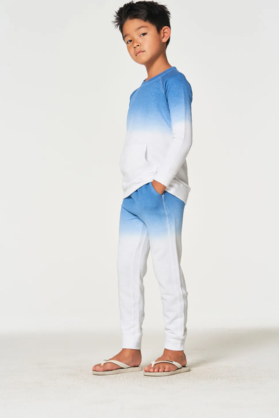 Chaser Brand Boys Linen French Terry Beach Joggers Sale
