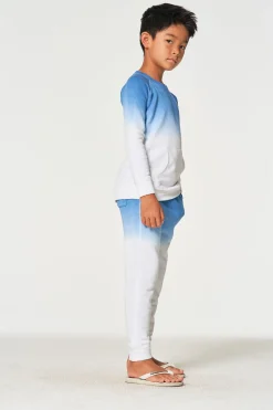 Chaser Brand Boys Linen French Terry Long Sleeve Kanga Pocket Pullover Outlet