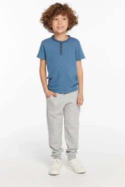 Chaser Brand Boys Niagara Short Sleeve Henley Cheap