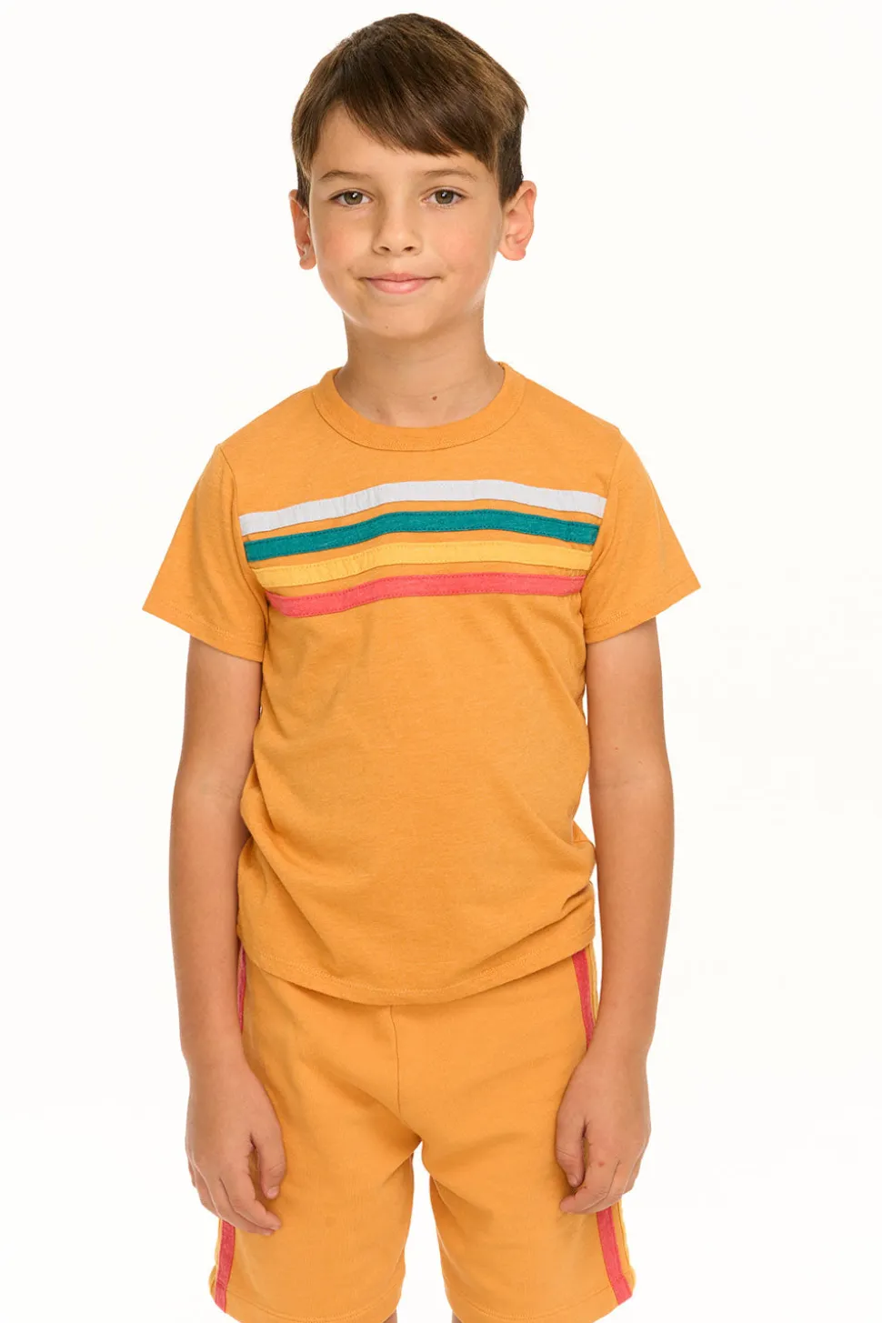 Chaser Brand Boy's Recycled Vintage Jersey Socal Stripe Tee Shop