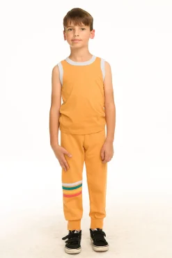 Chaser Brand Boy's SoCal Stripes Recycled Vintage Jersey Tank Cheap