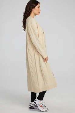 Chaser Brand Bridge Macaroon Long Cardigan Store