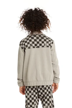 Chaser Brand Brody Splatter Checker Jacket Clearance