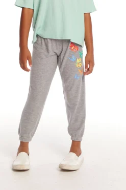 Chaser Brand Butterflies Girls Cozy Knit Sweatpant Online