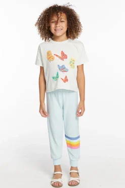 Chaser Brand Butterflies Girls Tee Outlet