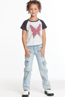 Chaser Brand Butterfly Girls Tee Shop
