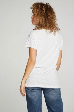Chaser Brand Cap Sleeve Crew Neck Tee Store