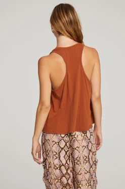 Chaser Brand Carmel Whiskey Tank Top Flash Sale