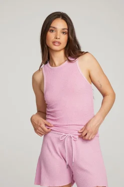 Chaser Brand Carnaby Pastel Lavender Tank Top Clearance