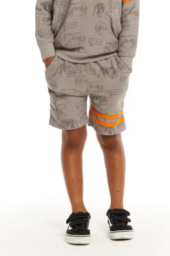 Chaser Brand Cheetah Print Cargo Shorts Flash Sale