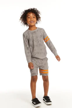 Chaser Brand Cheetah Print Cargo Shorts Flash Sale