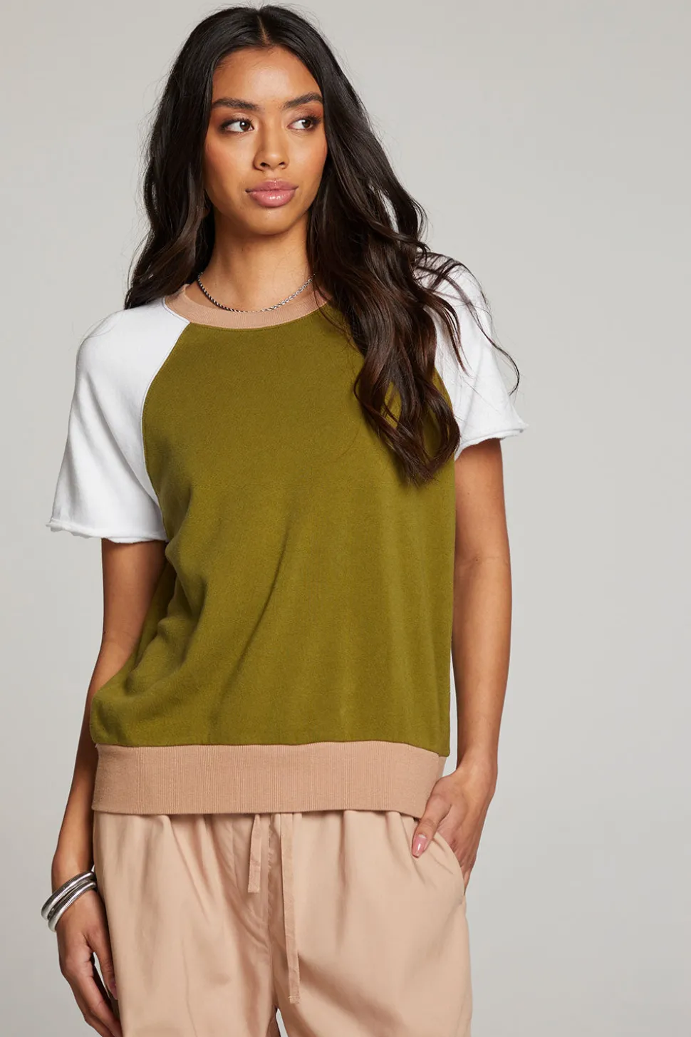 Chaser Brand Cheyenne Sand Color Pullover Fashion