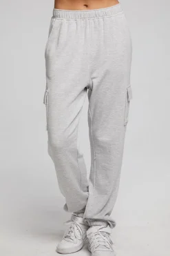 Chaser Brand Claude Heather Grey Jogger Flash Sale