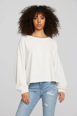 Chaser Brand Coast Cotton Jersey Long Sleeve Tee Cheap