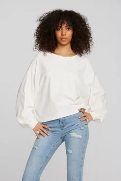 Chaser Brand Coast Cotton Jersey Long Sleeve Tee Cheap