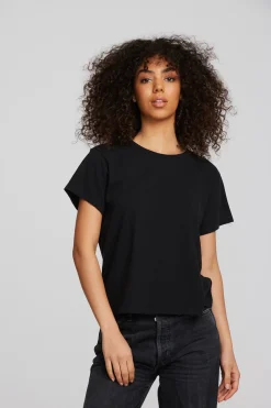 Chaser Brand Coast Cotton Jersey Oversized Crew Neck Tee Best
