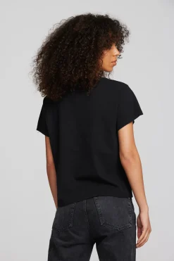Chaser Brand Coast Cotton Jersey Oversized Crew Neck Tee Best