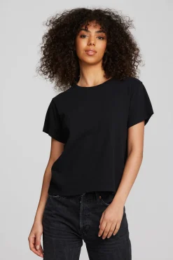Chaser Brand Coast Cotton Jersey Oversized Crew Neck Tee Best