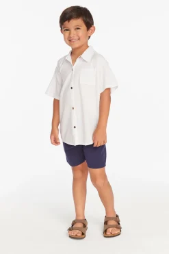 Chaser Brand Collared White Button Down Boys Shirt Cheap