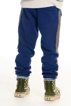 Chaser Brand Color Blocked Bolt Joggers Best