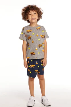 Chaser Brand Construction Zone Boys Shorts Best