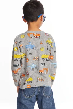 Chaser Brand Construction Zone Long Sleeve Tee Cheap