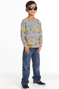 Chaser Brand Construction Zone Long Sleeve Tee Cheap