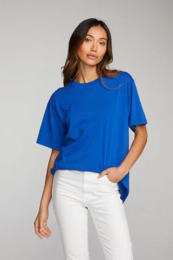 Chaser Brand Cotton Jersey Short Sleeve Crewneck Tee Cheap