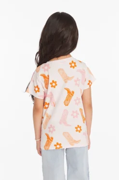 Chaser Brand Cowgirl Boots Girls Tee Shop