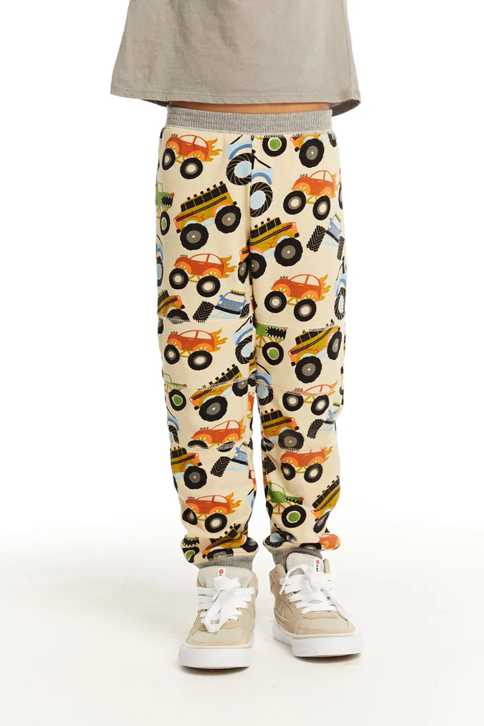 Chaser Brand Cozy Knit Monster Truck Pant With Seamed Panels Store