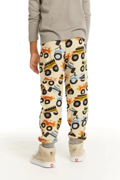 Chaser Brand Cozy Knit Monster Truck Pant With Seamed Panels Store