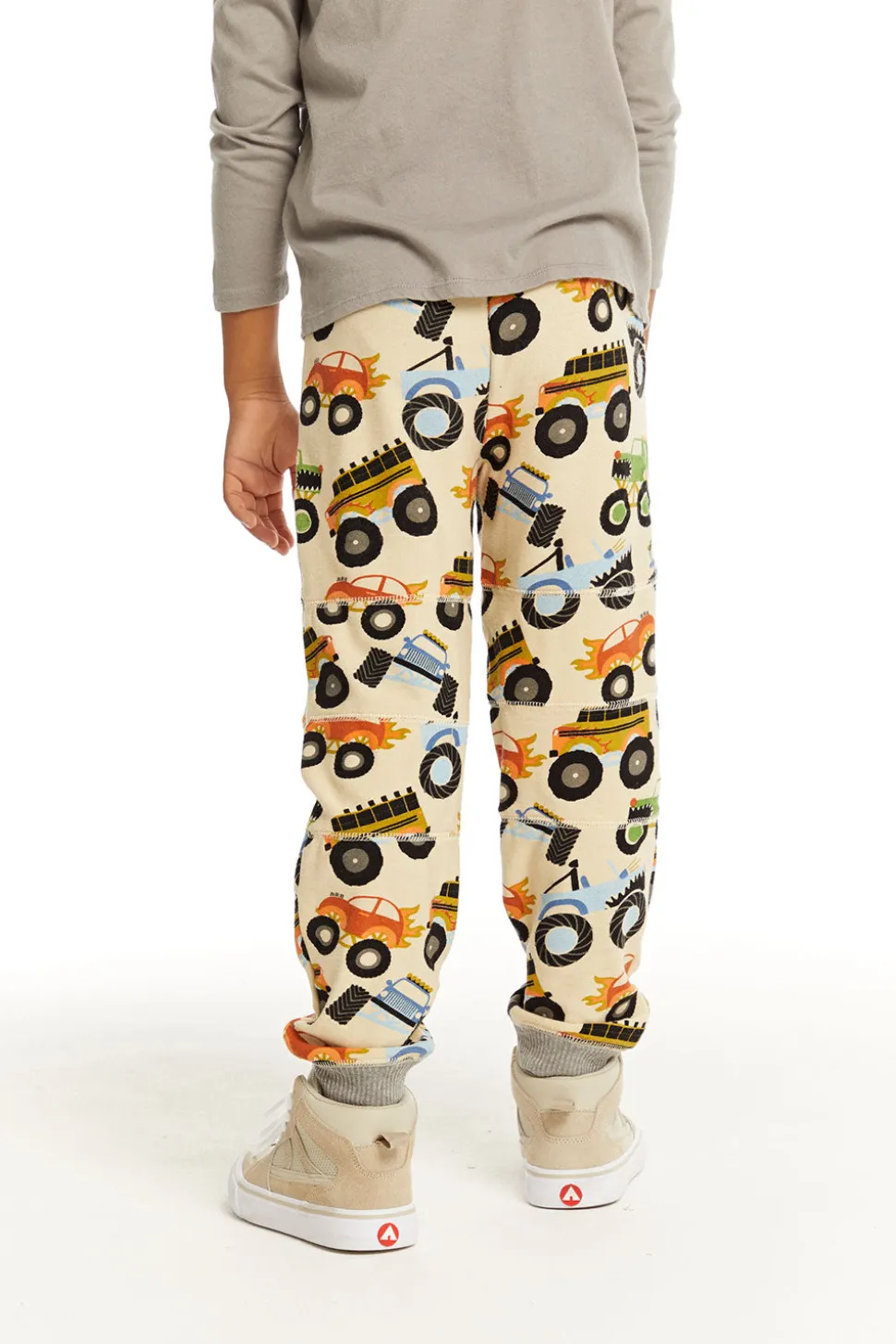 Chaser Brand Cozy Knit Monster Truck Pant With Seamed Panels Store