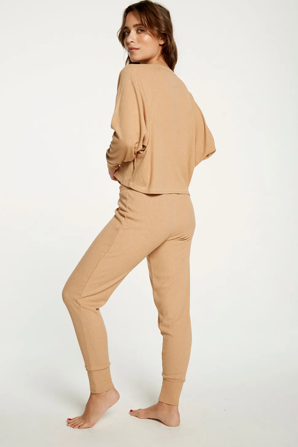 Chaser Brand Cozy Rib Slouchy Lounge Pant Discount