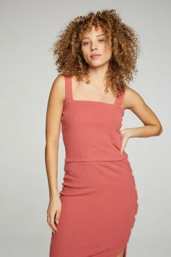 Chaser Brand Cropped Cami Sweater Tank Cheap