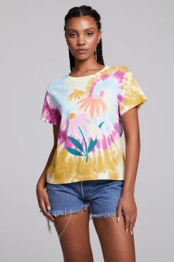 Chaser Brand Daisy Bunch Tee Flash Sale