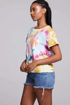 Chaser Brand Daisy Bunch Tee Flash Sale