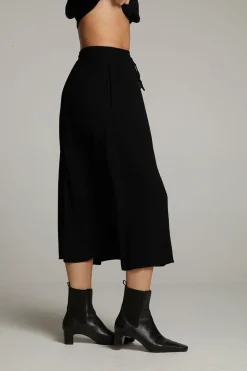 Chaser Brand Darby Licorice Midi Skirt Cheap