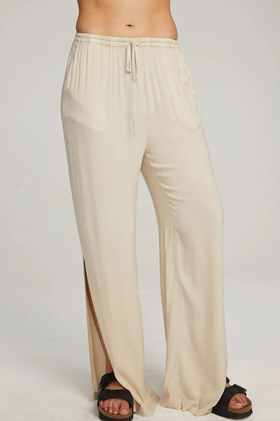 Chaser Brand Devine Off-White Bark Trousers Cheap
