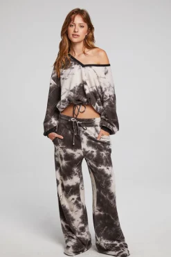 Chaser Brand Diamond Rock Cropped Pullover Best Sale