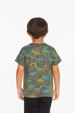 Chaser Brand Dino Camo Boys Tee Cheap