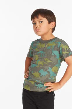 Chaser Brand Dino Camo Boys Tee Cheap