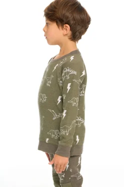 Chaser Brand Dino Pullover Fashion