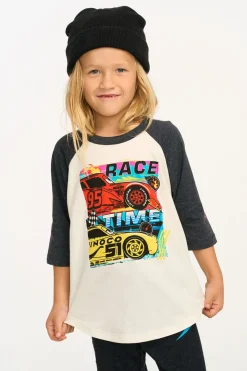 Chaser Brand Disney・Pixar Cars Race Time Baseball Tee New
