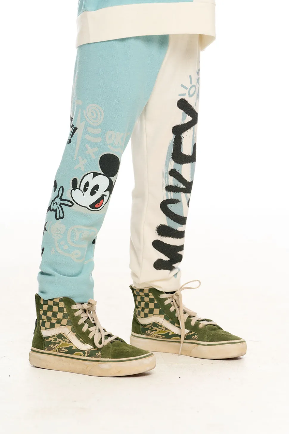 Chaser Brand Disney's Mickey Mouse - Mash Up Pants Discount